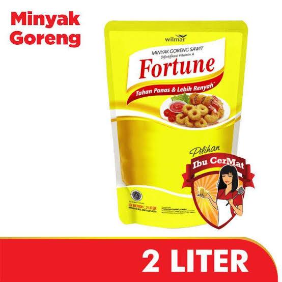 

MINYAK GORENG FORTUNE 2 liter & 1 liter