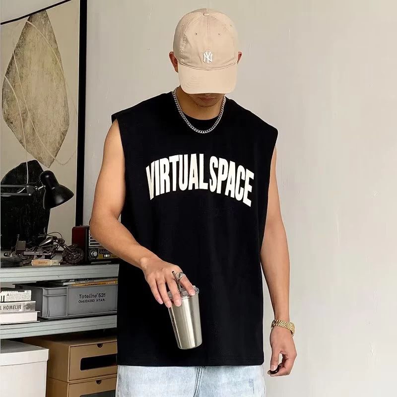 Kaos Singlet VIRTUAL SPACE bigsize M L XL XXL XXXL XXXXL XXXXXL XXXXXXL (M-6XL) Kaos singlet Jumbo G