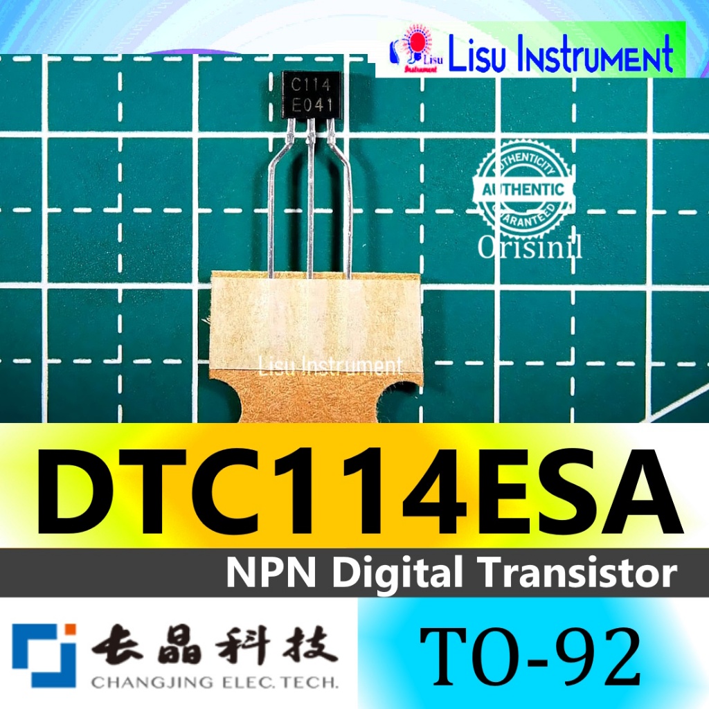 DTC114ESA NPN Digital Transistor C114 TO-92 Changjiang Electronics Tech (CJ) ORIGINAL
