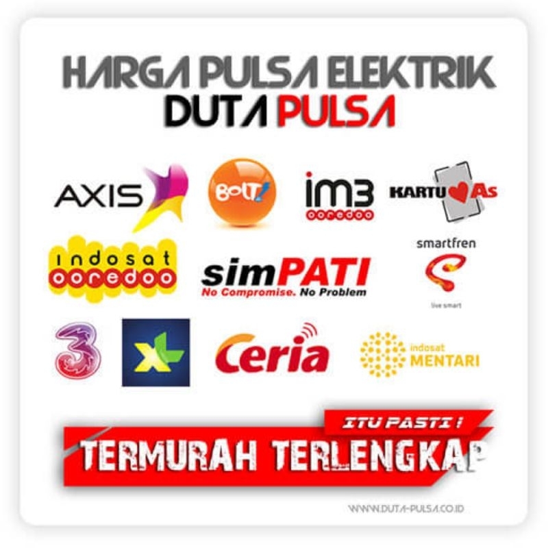 pulsa xl axis telkomsel dll ready berbagai top up