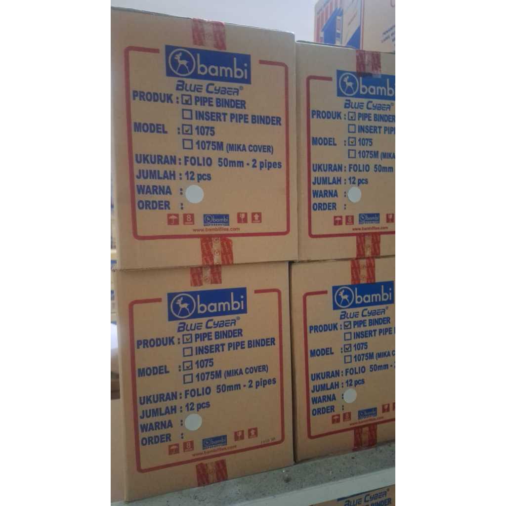 

Ordner Pipe Binder With Full Spine 4 Colour Labels FC 50mm #1075 KING JIM ( 1 DUS 12 PCS )