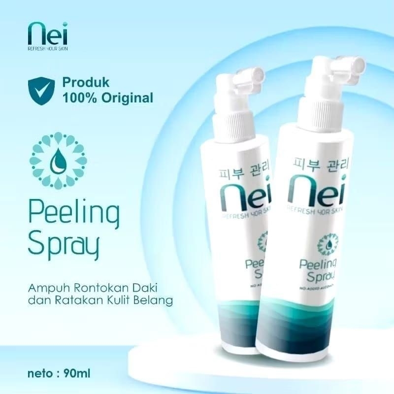 Nei Peeling Spray Perontok Daki Pembersih Kulit