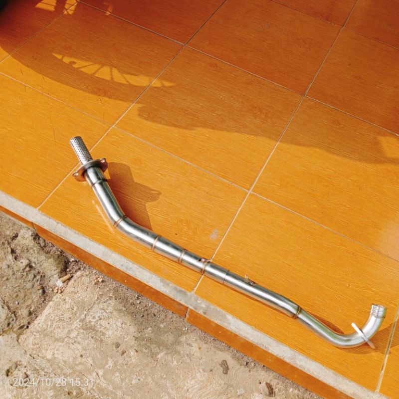 PIPA KNALPOT SUPRA 125 PNP KNALPOT ORI