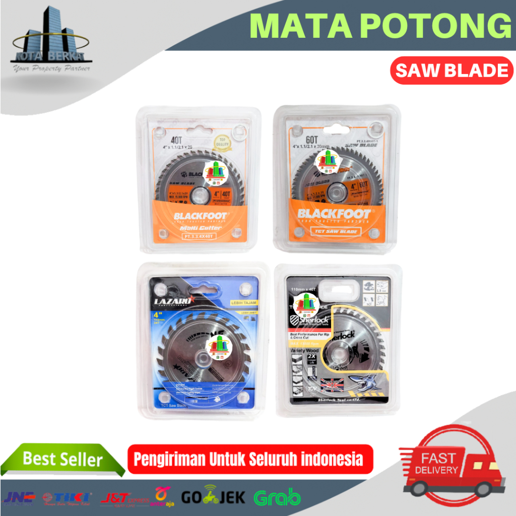 MATA POTONG KAYU / MATA POTONG GERINDA KAYU / SAW BLADE 4 INCH