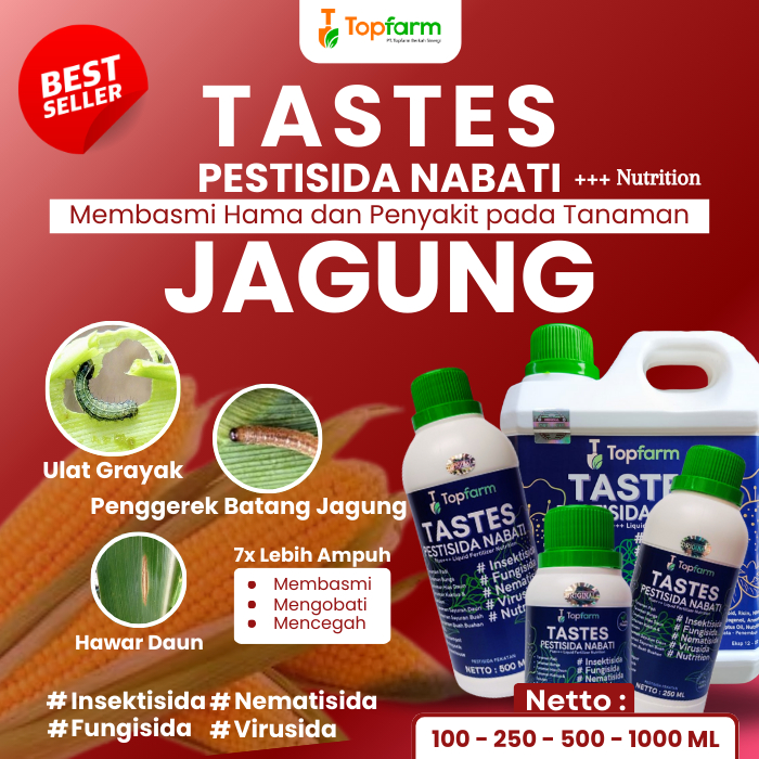 Obat Ulat Jagung Ter Ampuh / Obat Ulat Jagung Topfarm / Obat Ulat Jagung Terbaik / Obat Pertanian Un