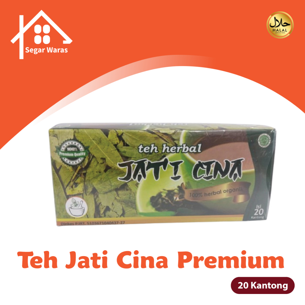 

Teh Jati Cina Celup Premium Daun Senna Pelangsing (Diet) Peluluh Lemak