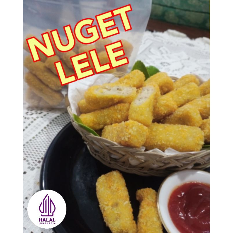 

NUGET LELE PREMIUM rasa spesial tanpa duri bergizi 200 g. HALAL