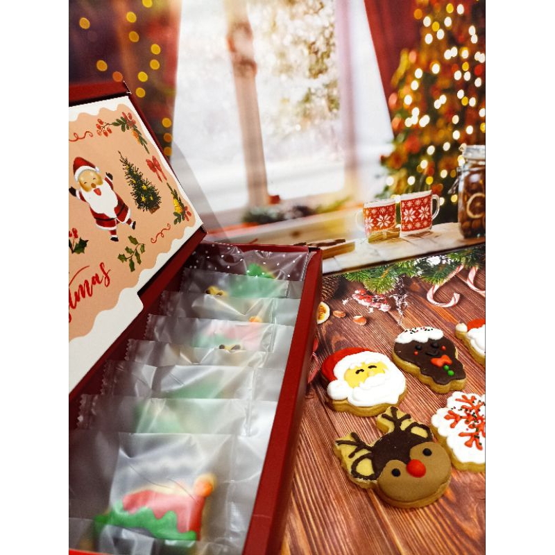 

paket cookies natal isi 10 / paket cookies natal / paket natal / hampers cookies natal / christmas hampers