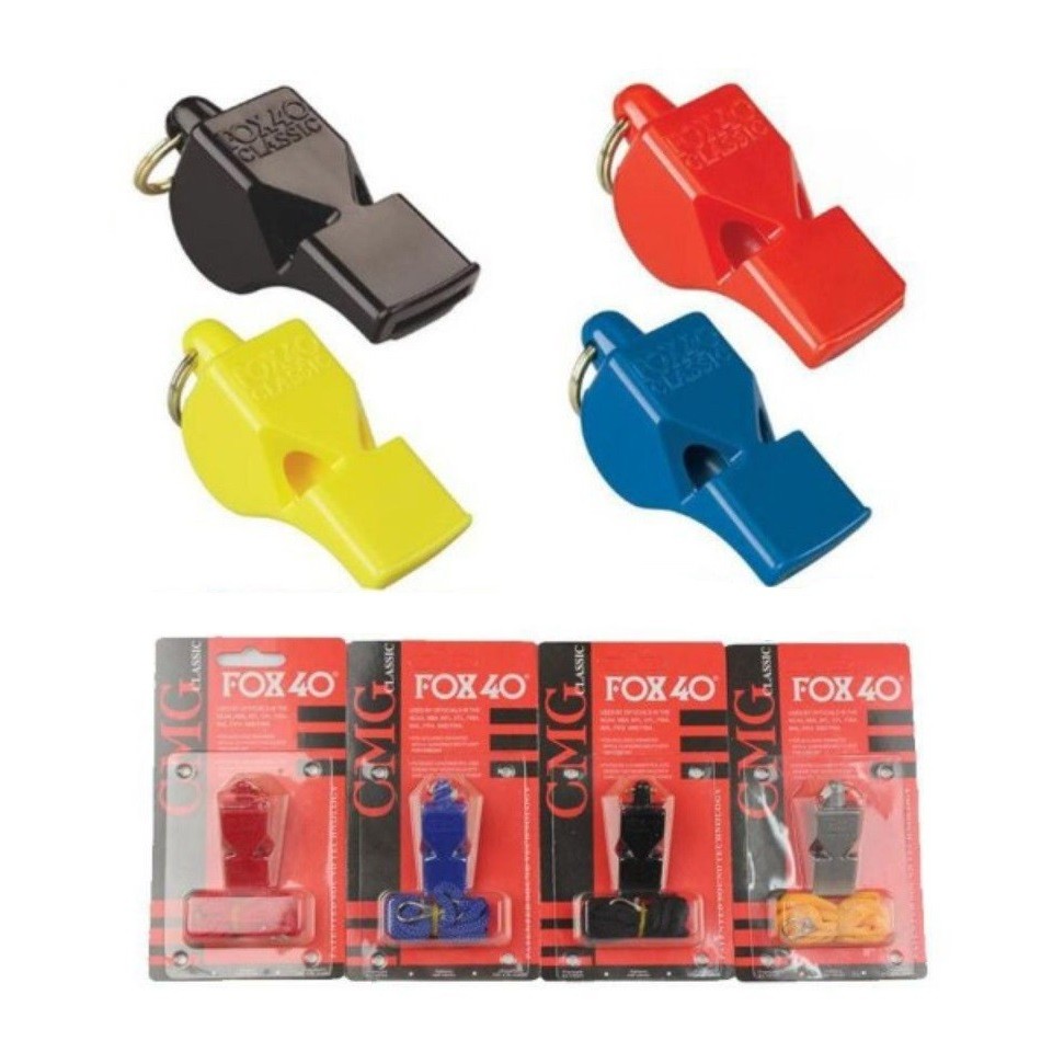 Peluit Fox 40 + Tali / Whistle FOX 40 CMG Classic + Lanyard