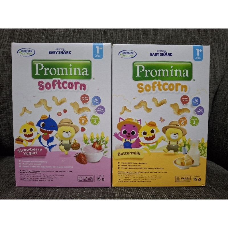 

Promina softcorn varian rasa Buttermilk/Strawberry yogurt