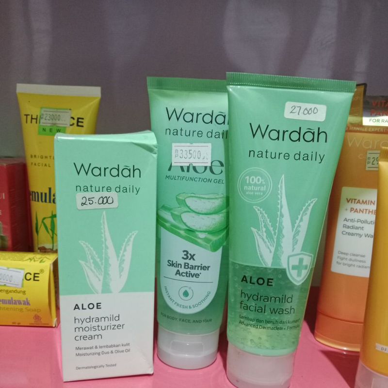 WARDAH NATURE DAILY || ALOEVERA || DERMATOLOGY TESTED || BPOM ORIGINAL