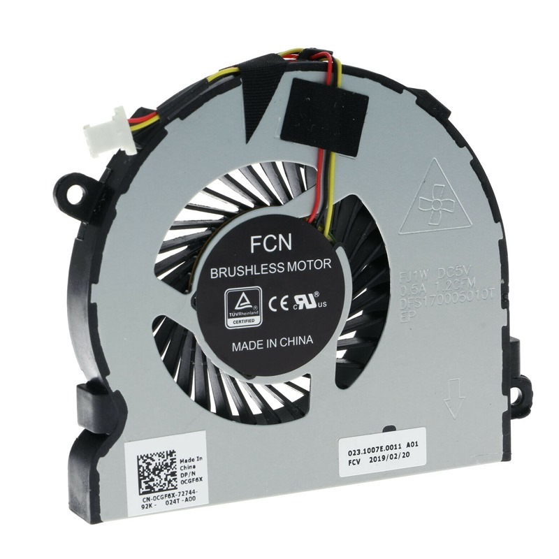 Fan CPU 4Pin For Dell Inspiron 15-3567, 3576, 3568, P63F, Vostro 14 -3468