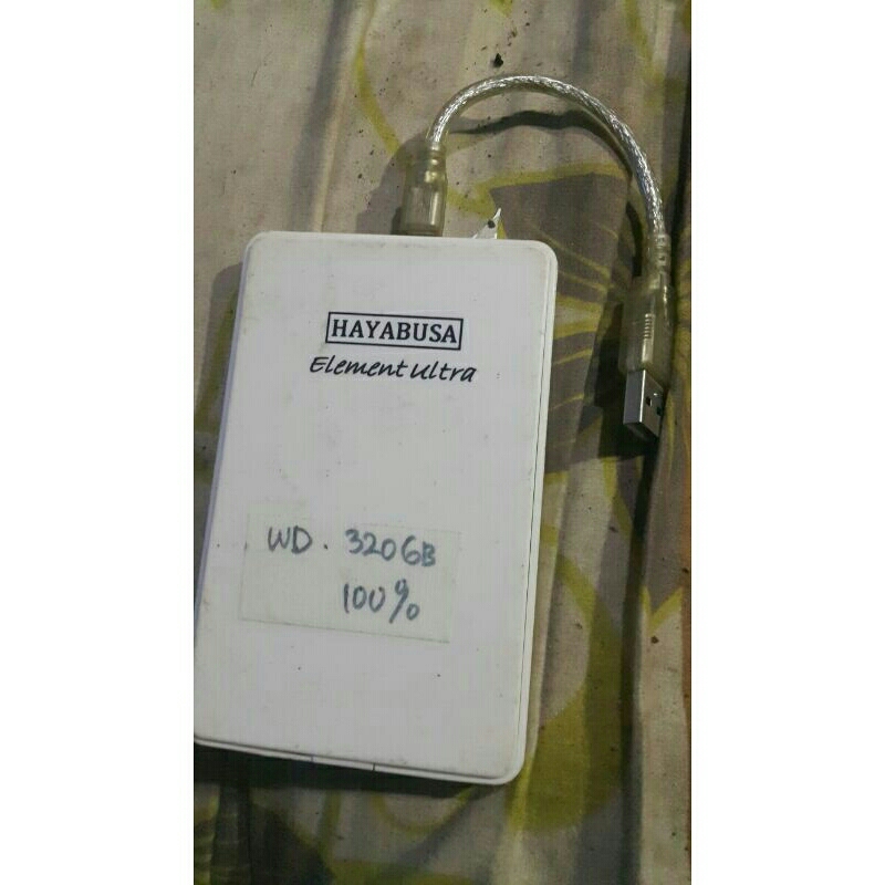 Hdd External Wd 320Gb