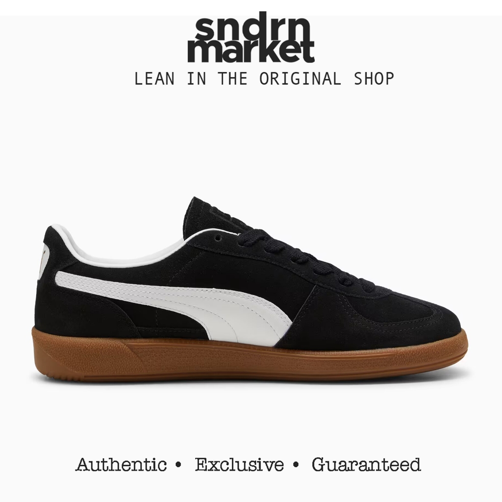 Puma Palermo Suede Black Gum BNIB 100% AUTHENTIC