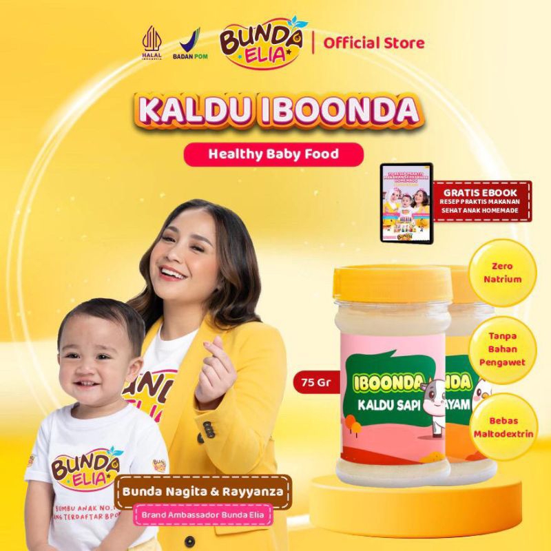 

IBOONDA By Bumbu Bunda Elia Kaldu Keluarga dan Anak Tanpa Penguat Rasa Tanpa Pengawet Tanpa Pewarna