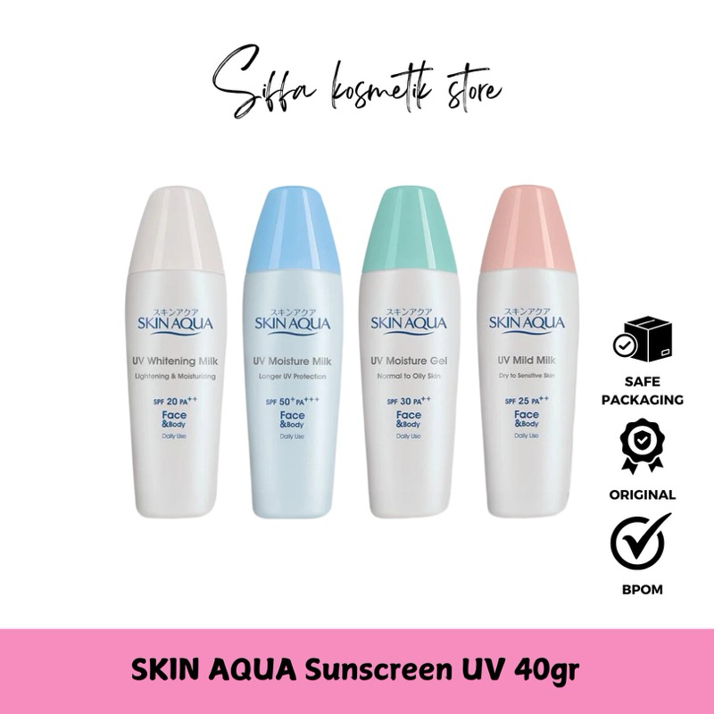 SKIN AQUA SUNSCREEN UV SPF 50 SPF 50 SPF 50 PA +++