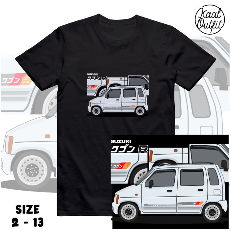 Kaos Anak Suzuki Karimun Kotak Wagon R