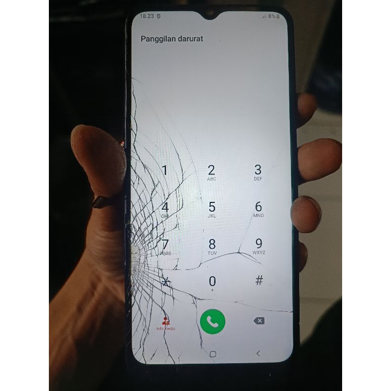 lcd samsung a04 a03 copotan original minus