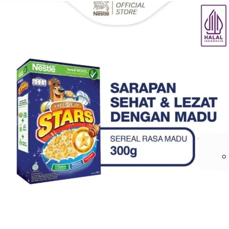 

Nestle honey star 300gr 300g 300 cereal madu sereal sarapan pagi breakfast