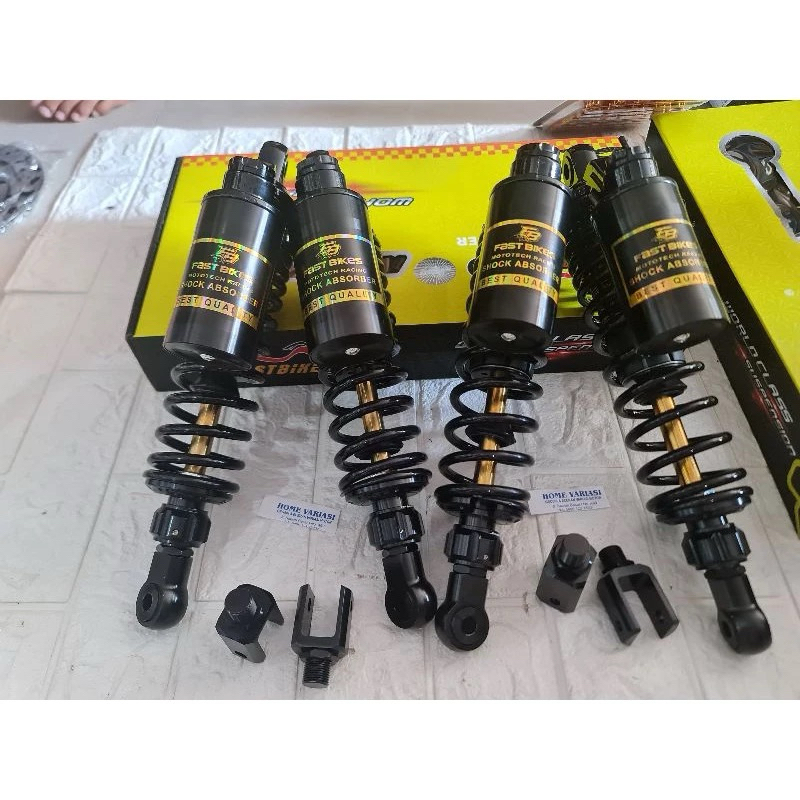 shock fast bikes tabung black matic 280mm