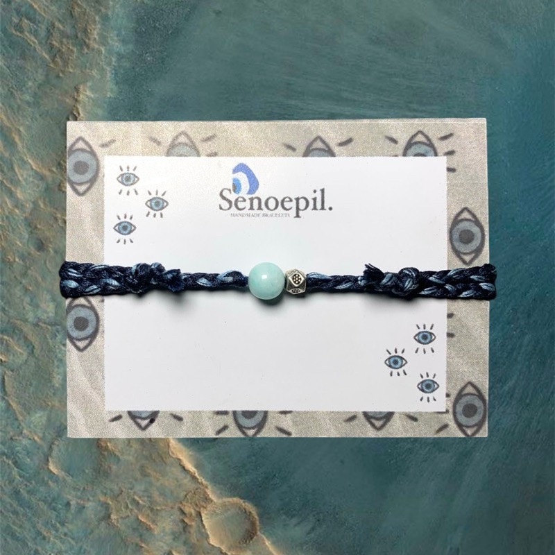 Gelang Amazonite Stone ‘Etnik’