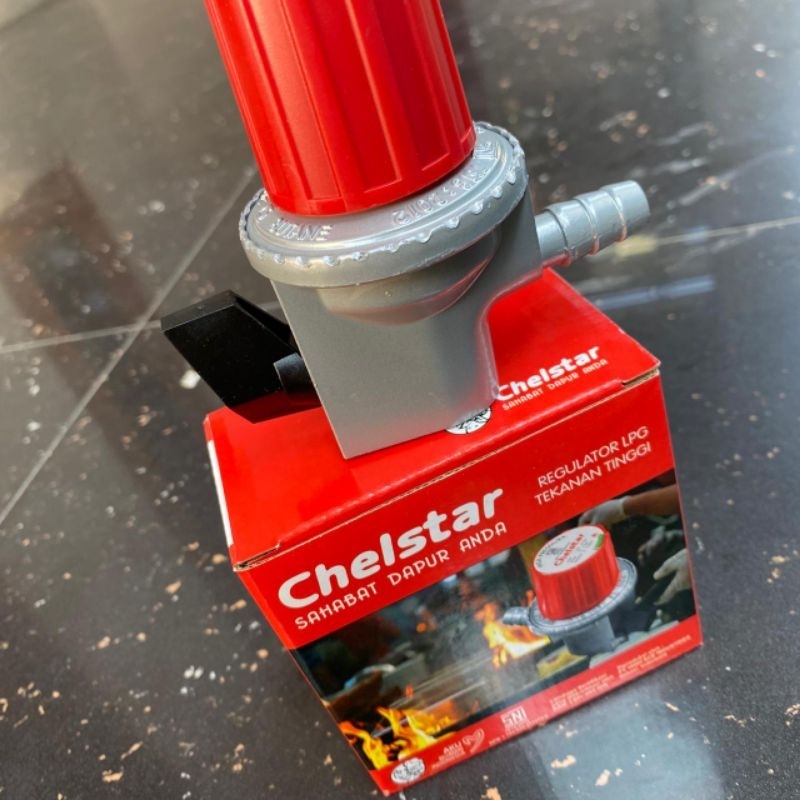 regulator kompor JOS gas LPG free 2pcs klem | regulator kompor tungku
