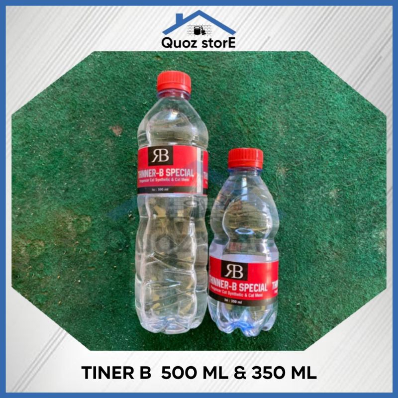 

Tiner B Pengencer Cat Kayu, Besi, dan Plitur