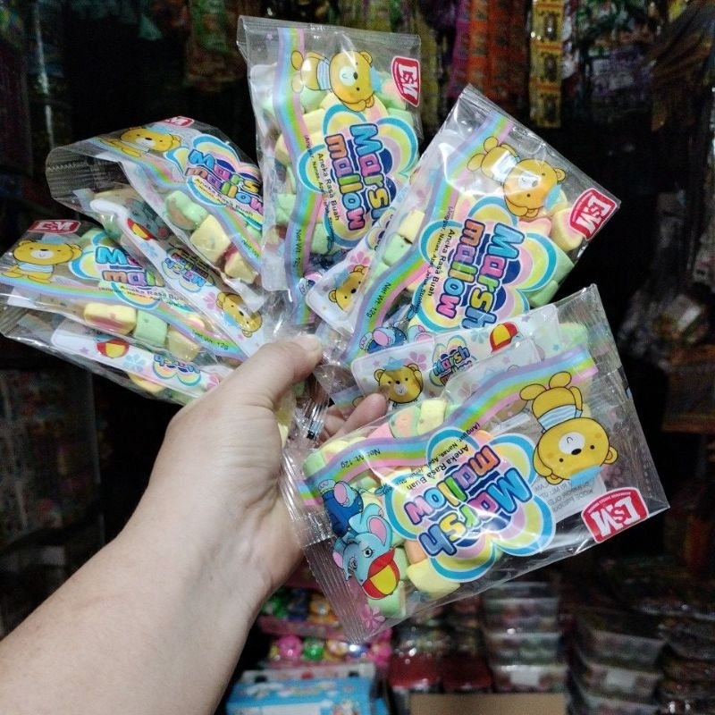 

MARSH MELLOW harga 1 renteng isi 10 pcs