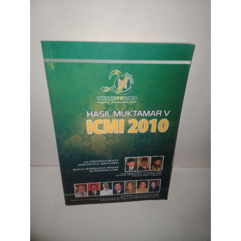 BUKU ASLI HASIL MUKTAMAR V ICMI 2010