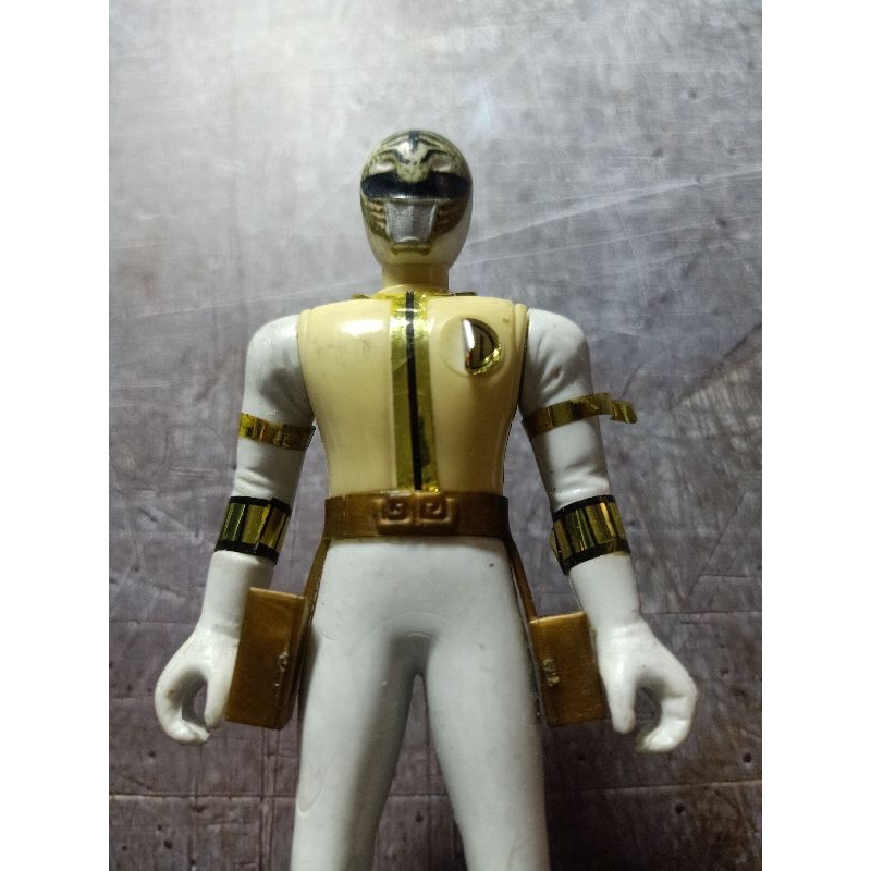 Action Figure Mighty Morphin Power Rangers Character White Ranger Kiba Ranger Tommy Oliver