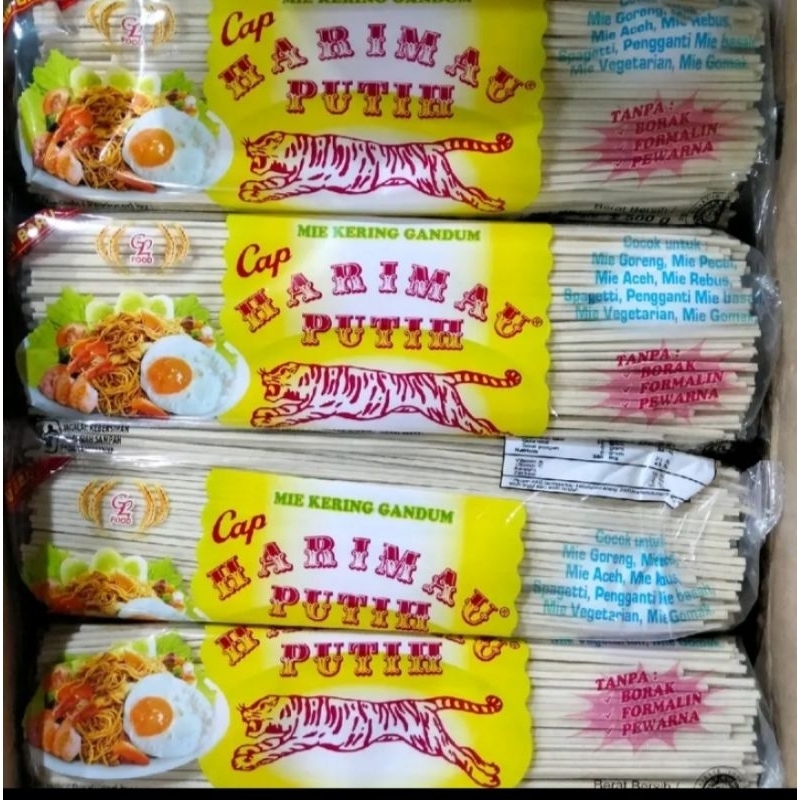 

Mie Gomak/Lidi Putih Cap Harimau