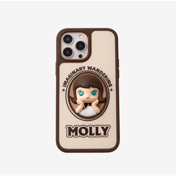 POP MART MOLLY Imaginary Wandering Series - Phone Case, iPhone 14 Pro Max