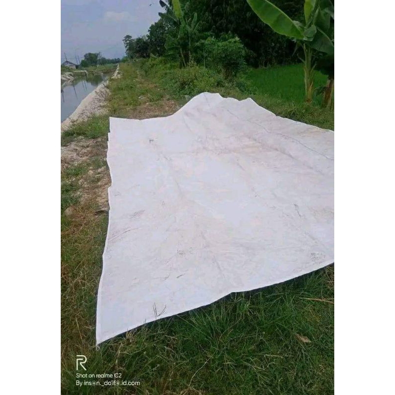 kelasa .samak.amparan.tanpa sambungan. 4x7 meter cocok buat jemur padi