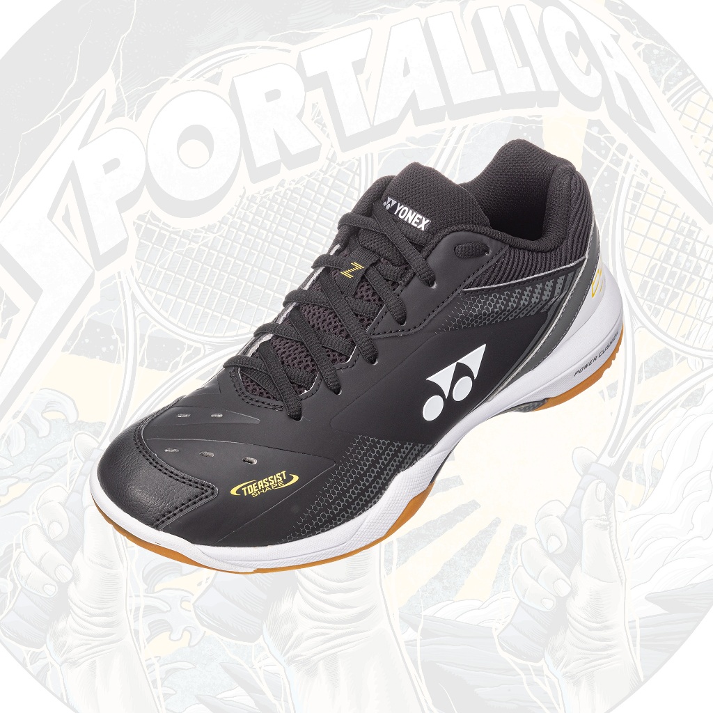 Sepatu Badminton Yonex SHB65Z3 Power Cushion 65 Z Men SHB65Z3MEX Black