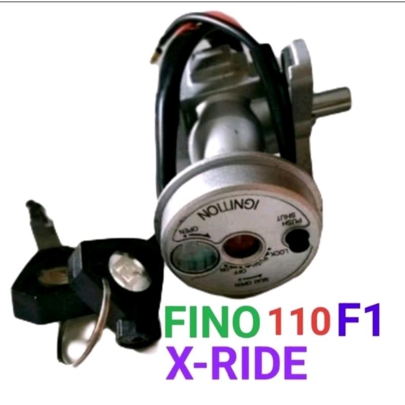 KUNCI MOTOR / KUNCI KONTAK SET ASSY X-RIDE / FINO 110 F1