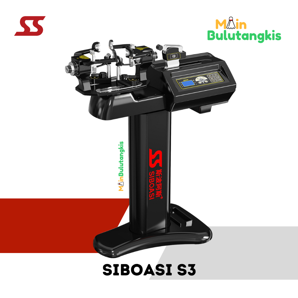 Mesin Senar Badminton Digital / Electric Stringing Machine Siboasi S3 / Siboasi S-3