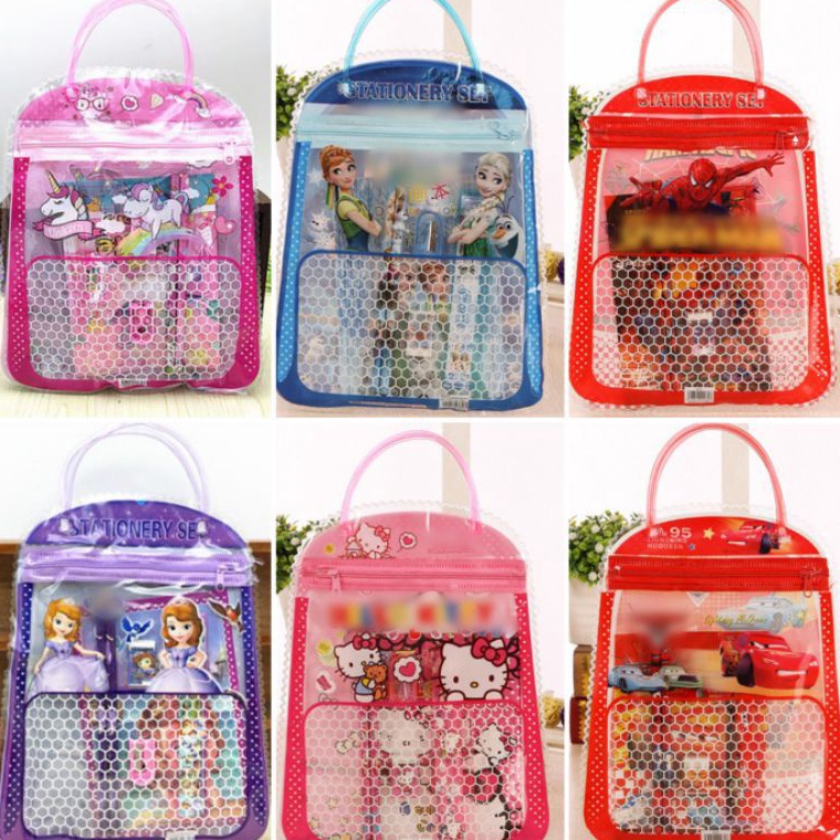 

Borong Buruan Alat tulis set 7 in 1 Paket alat tulis anak