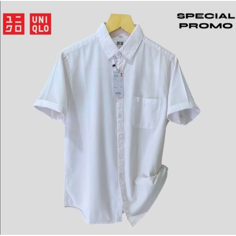 kemeja pria kemeja lengan pendek kemeja warna putih kemeja slimfit kemeja pria pendek