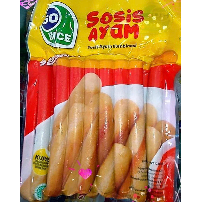 

so nice sosis ayam 500gr