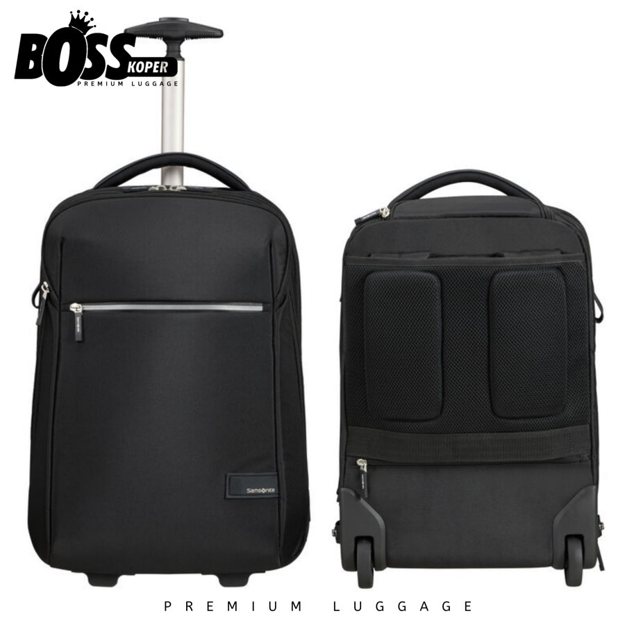 SAMSONITE Backpack trolly ransel roda dinas mudik kasual tas koper original