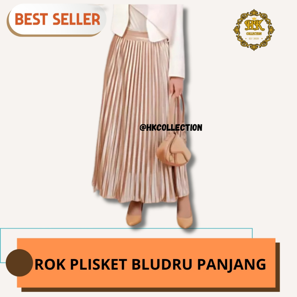 Rok Plisket Bludru Premium Jumbo