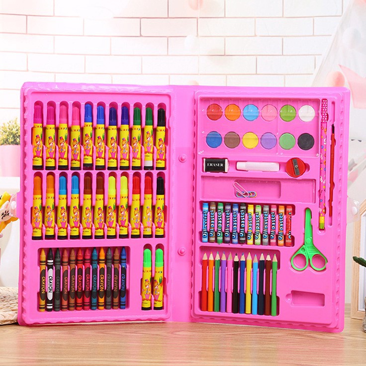 

Get Voucher Crayon Set Isi 86 Pensil Warna Cat Air Alat Lukis Karakter Stationary Color Pencil