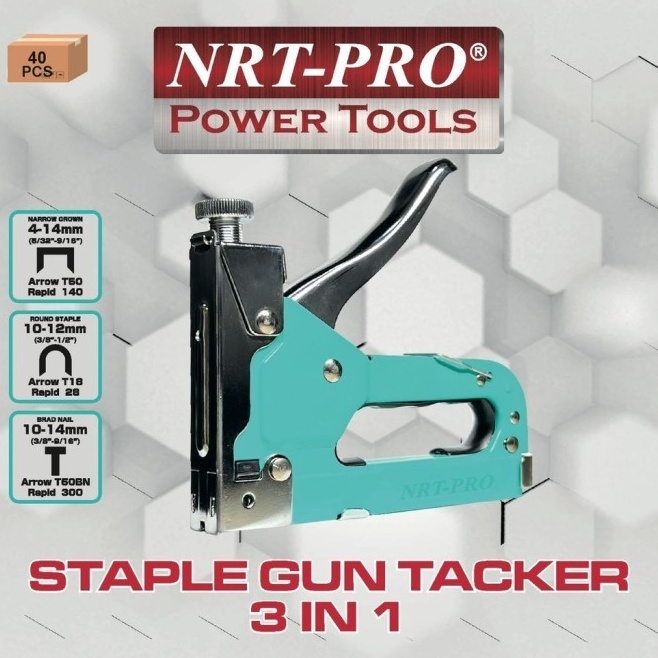 

Best Price Staple GunStaples Tembak 3 in 1 Bisa 3 Jenis Staples Alat Perkakas NRTPRO