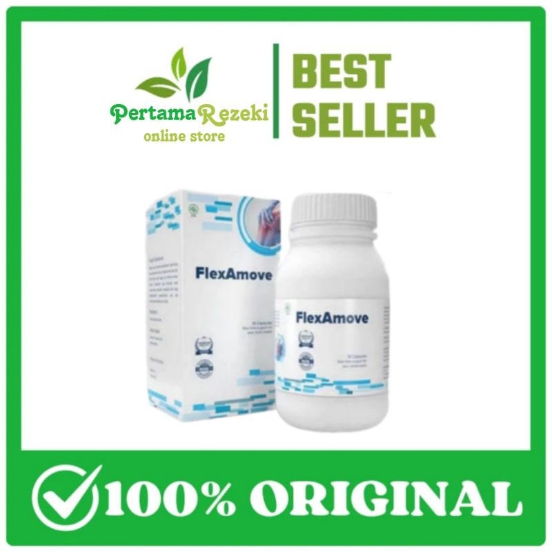 Flexamove 100% original asli obat sendi lutut sakit dan tulang flexamove terbaik BPOM