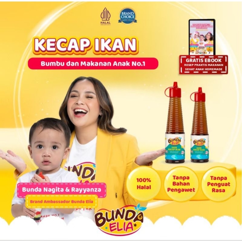 

Kecap Ikan MPASI Bumbu Bunda by Elia Tanpa MSG dan Pengawet