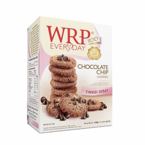 

WRP diet cookies flake chocolate chips 240 gram