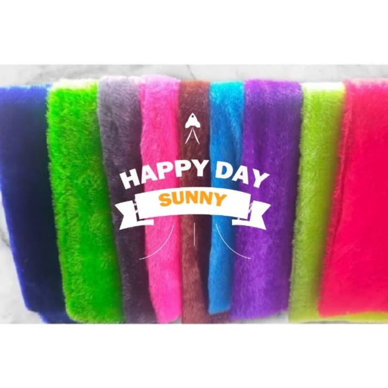 kain bulu rasfur meteran panjang 50x180