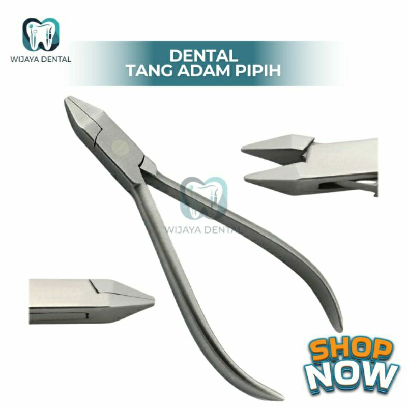 DENTAL TANG PIPIH / TANG ORTHO ADAM PEMBENGKOK KAWAT / TANG KLAMER DENTAL TANG ADAM