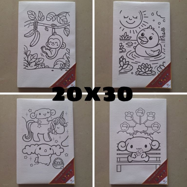 

Borong Murah TANPA CAT MAINAN ANAK KANVAS LUKIS 2X3