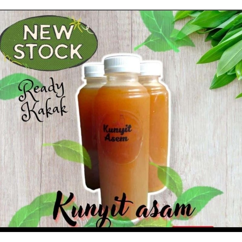 

minuman kunyit asam segar